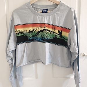 Cropped long sleeve